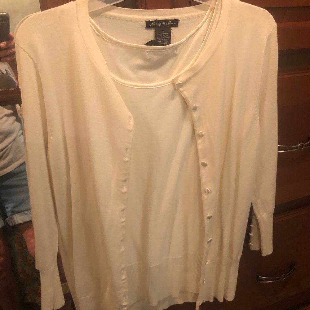 Cardigan sweater set